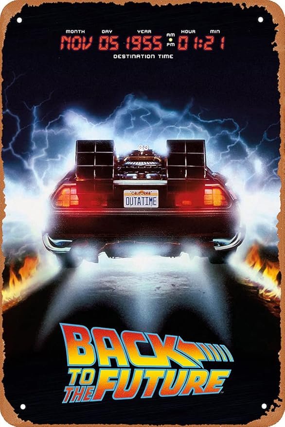 Back to The Future Poster